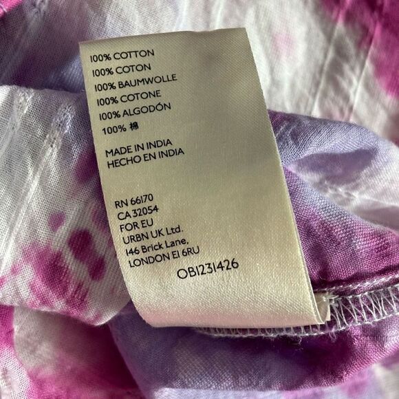 Pilcro Janesse Tie-Dye Buttondown Anthropologie - Picture 8 of 15